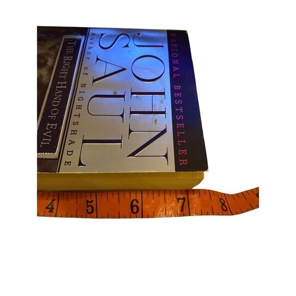 The Right Hand Of Evil By John Saul Paperback Book Novel - Picture 10 of 13